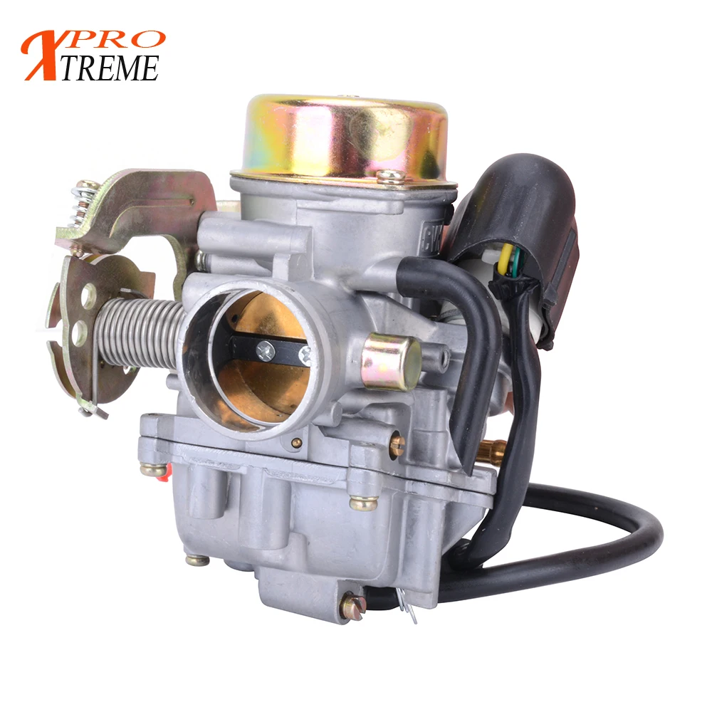 Мотоциклетный карбюратор 34 мм ATV для Roketa Jianshe Hensim GN250 GN300 RTU 400Y JS400 YamaBuggy 7 HS400 Tank 300CC