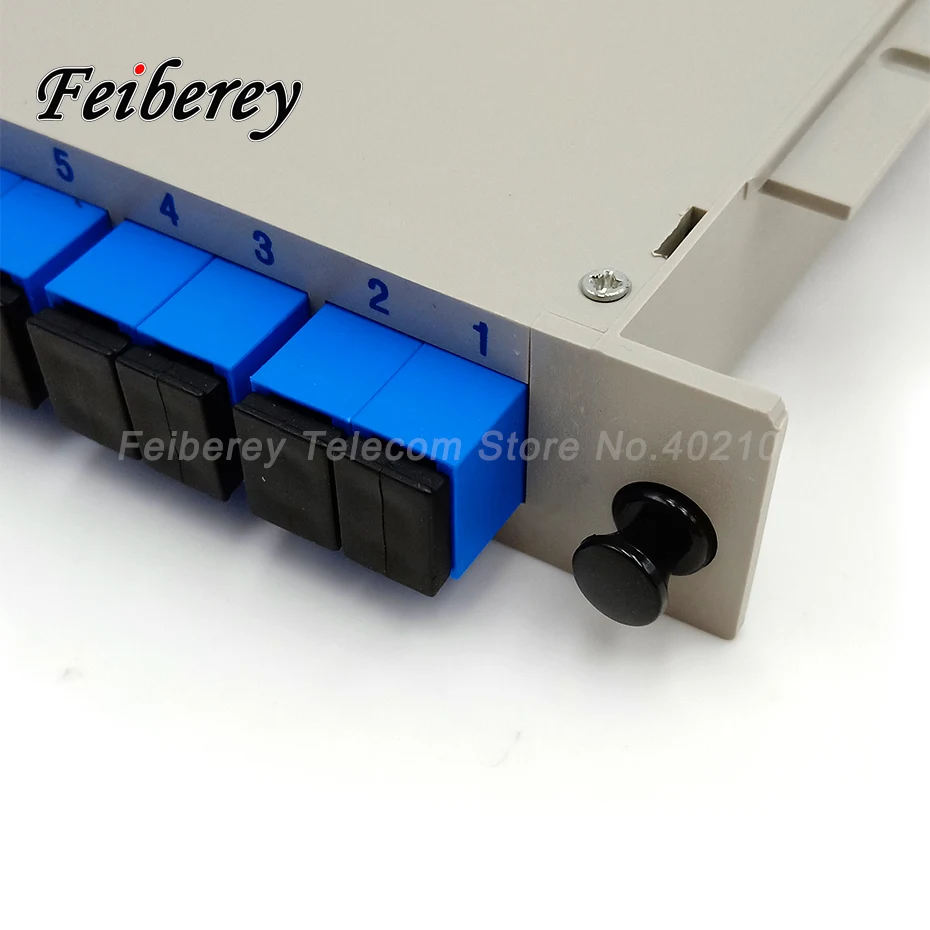 Волоконно оптический сплиттер 1x8 SC UPC Fibra Optica 8 каналов плоский светильник