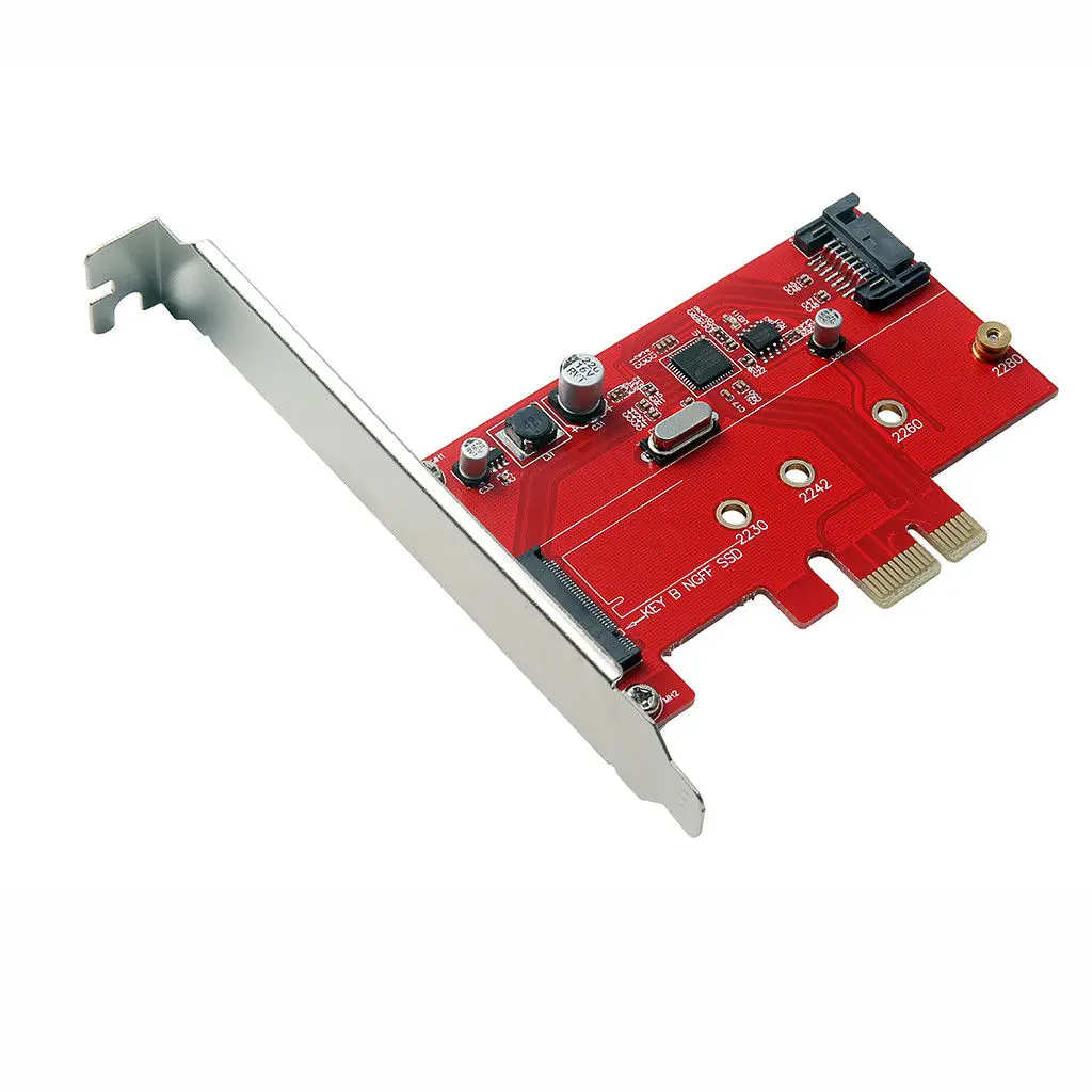 M.2 Pcie Ssd к 3 0 X1 и Sata Iii адаптер карта|Адаптеры карт памяти| |