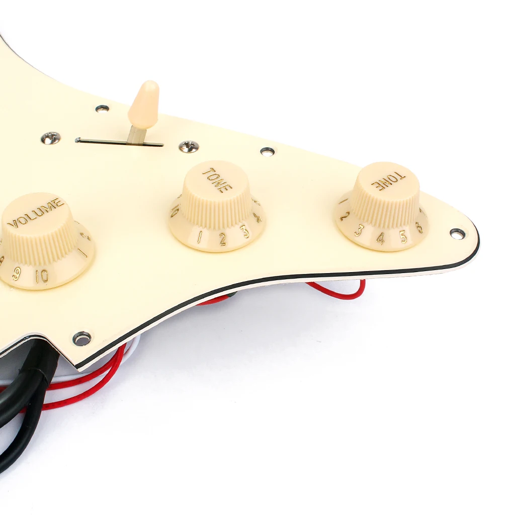 Prewired 3-слойный скребок HHH для Fender электрогитара Strat | Спорт и развлечения