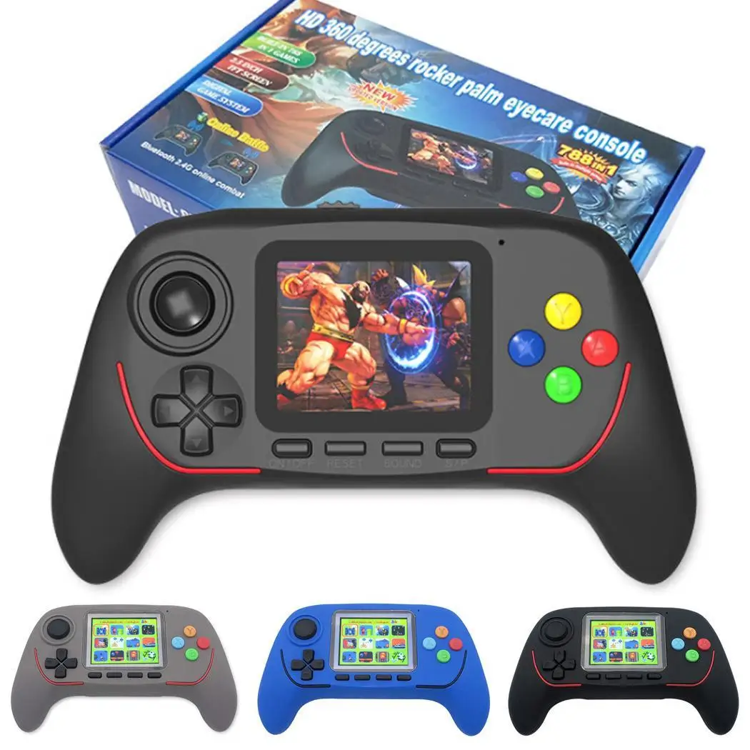 Портативные игровые приставки 16 bit 17x10x3 см/6 7x3 9x1 2 дюймов 788IN1 джойстик 32 мб