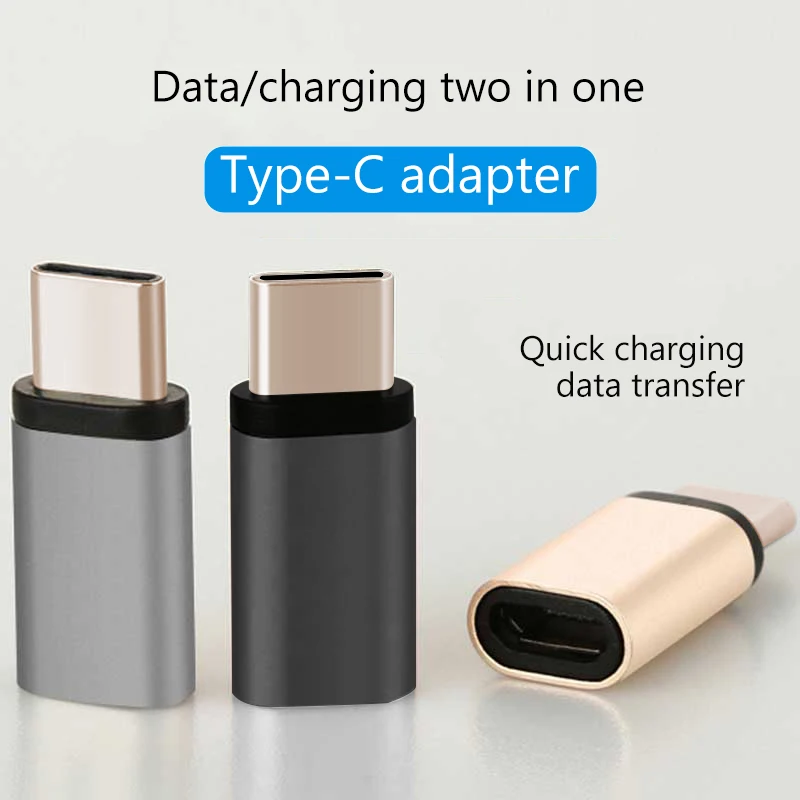 Алюминиевый корпус Type C к USB Micro адаптер быстрая скорость передачи данных Быстрая