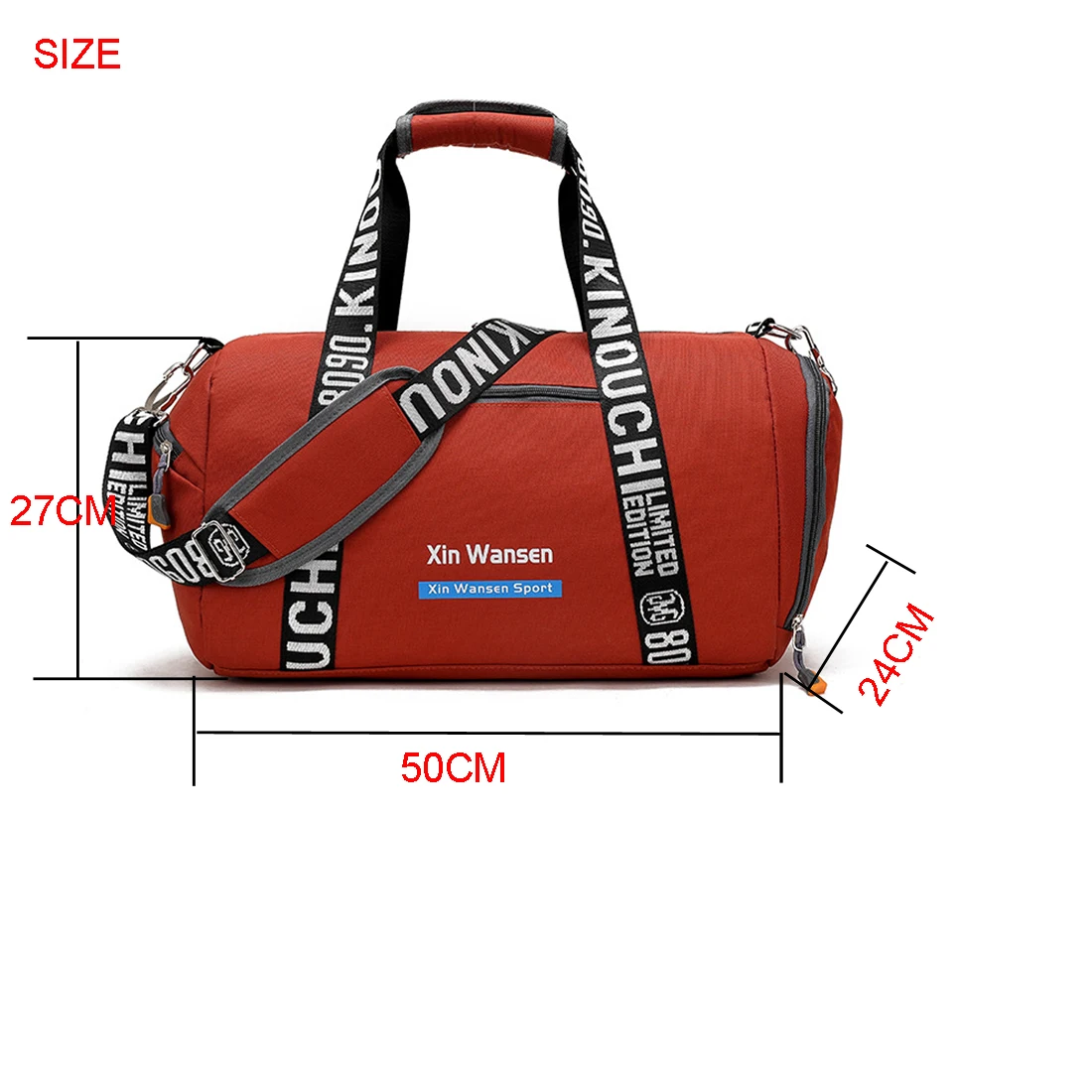 4 Colors Letter Print 2019 NEW Sac De Sport Bag for Women Crossbody Gym Sports Training Fitness with Shoes Compartment | Спорт и