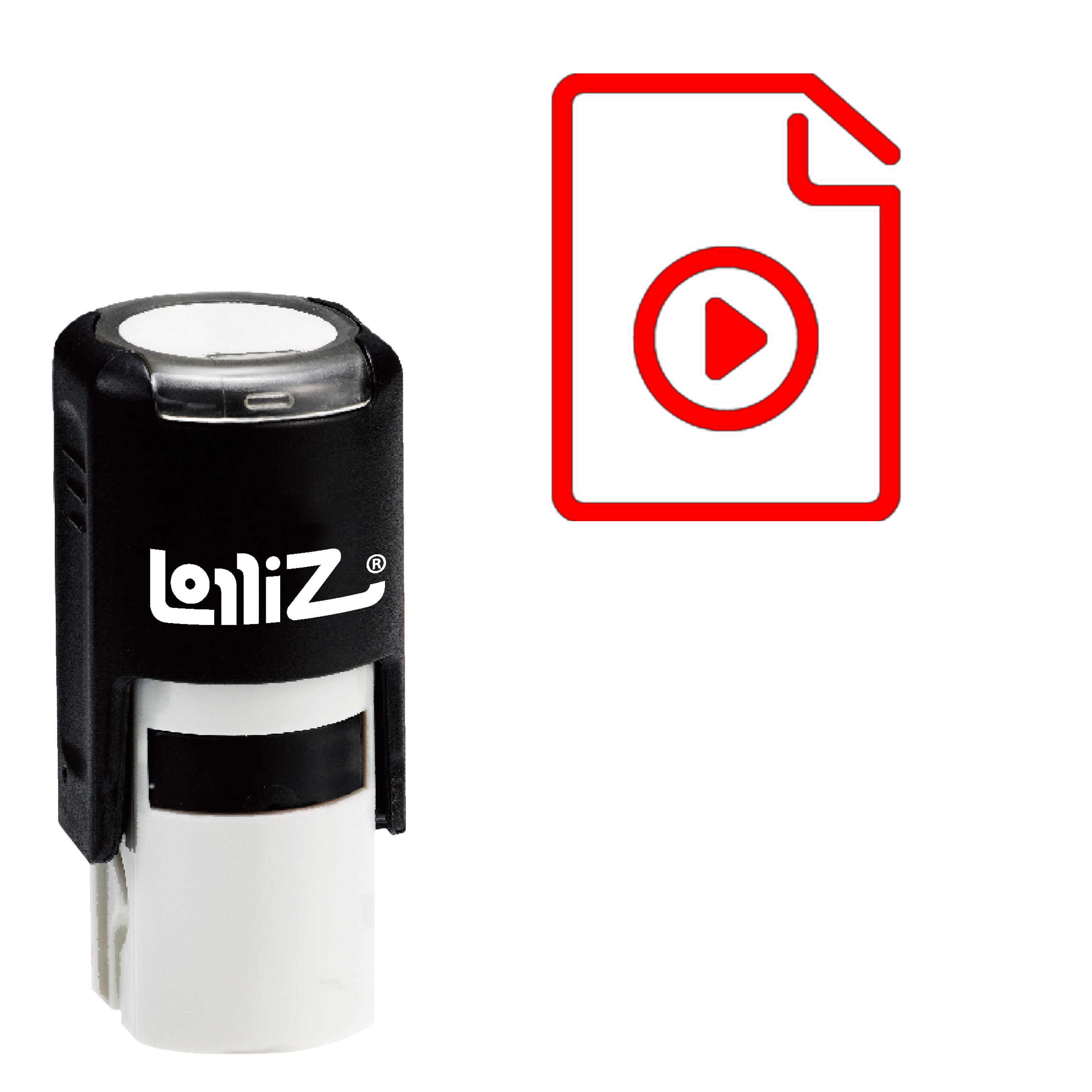 

LolliZ Play Self-Inking Rubber Stamp - Modern Symbol Series