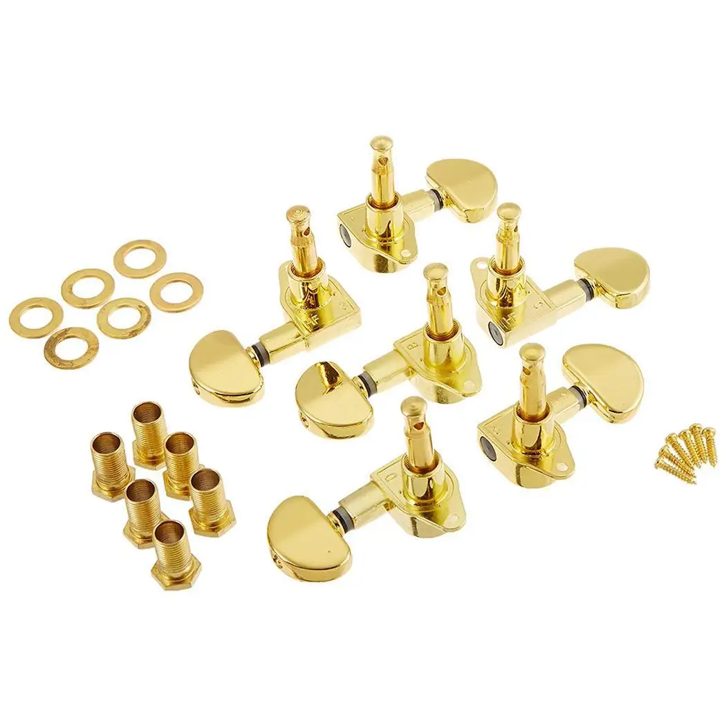 Metal Locking Machine Heads Knobs Peg Guitar Durable for long-term application String Tuning Keys Pitch Casual | Спорт и развлечения