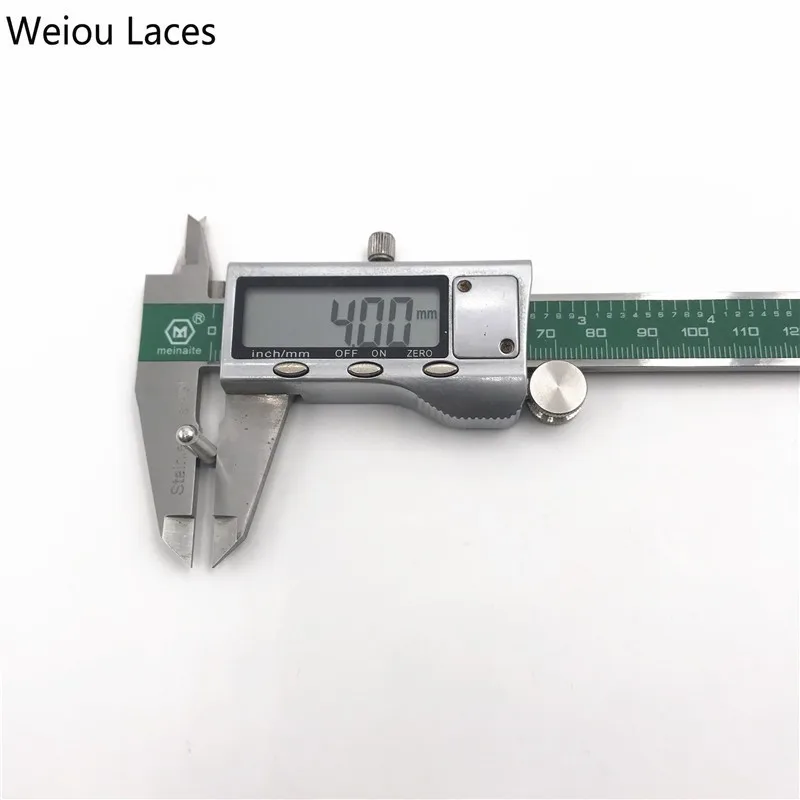 Weiou 4 шт/1 Набор 4x22 мм серебристо синие бесшовные окрашенные металлические