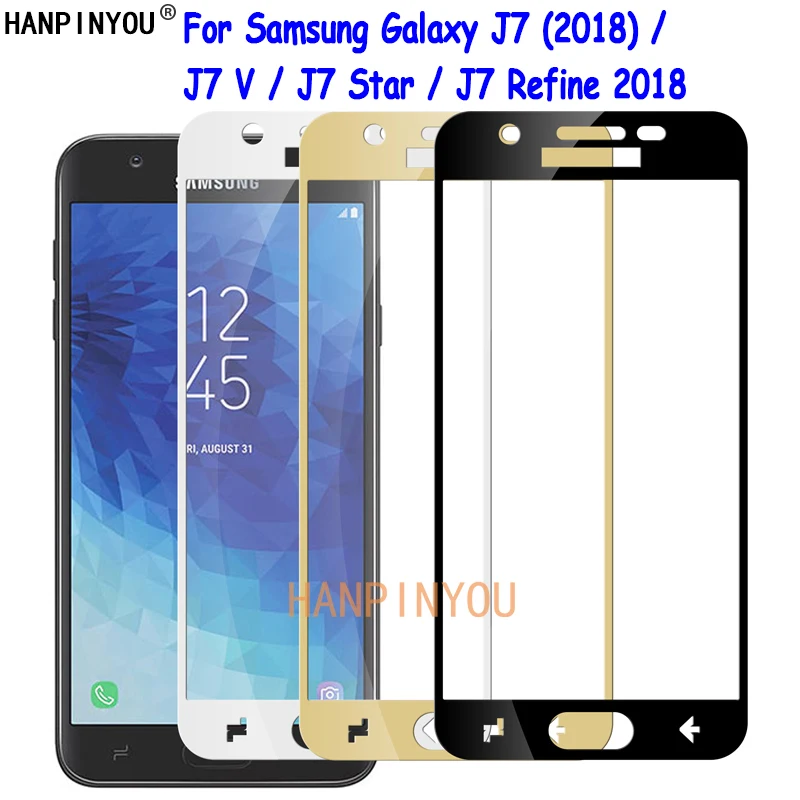 

Для Samsung Galaxy J7 V 2018 / Refine / Star / Aero 5,5 "Полное покрытие переднее закаленное стекло Защита для экрана Взрывозащищенная пленка