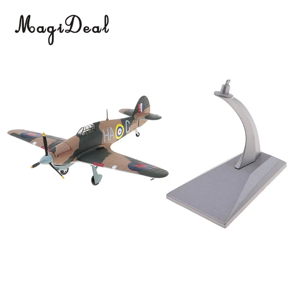 

1:72 Scale Alloy Metal Model Hawker Hurricane Mk HB Diecast Aircraft Plane Home Decor Ornament