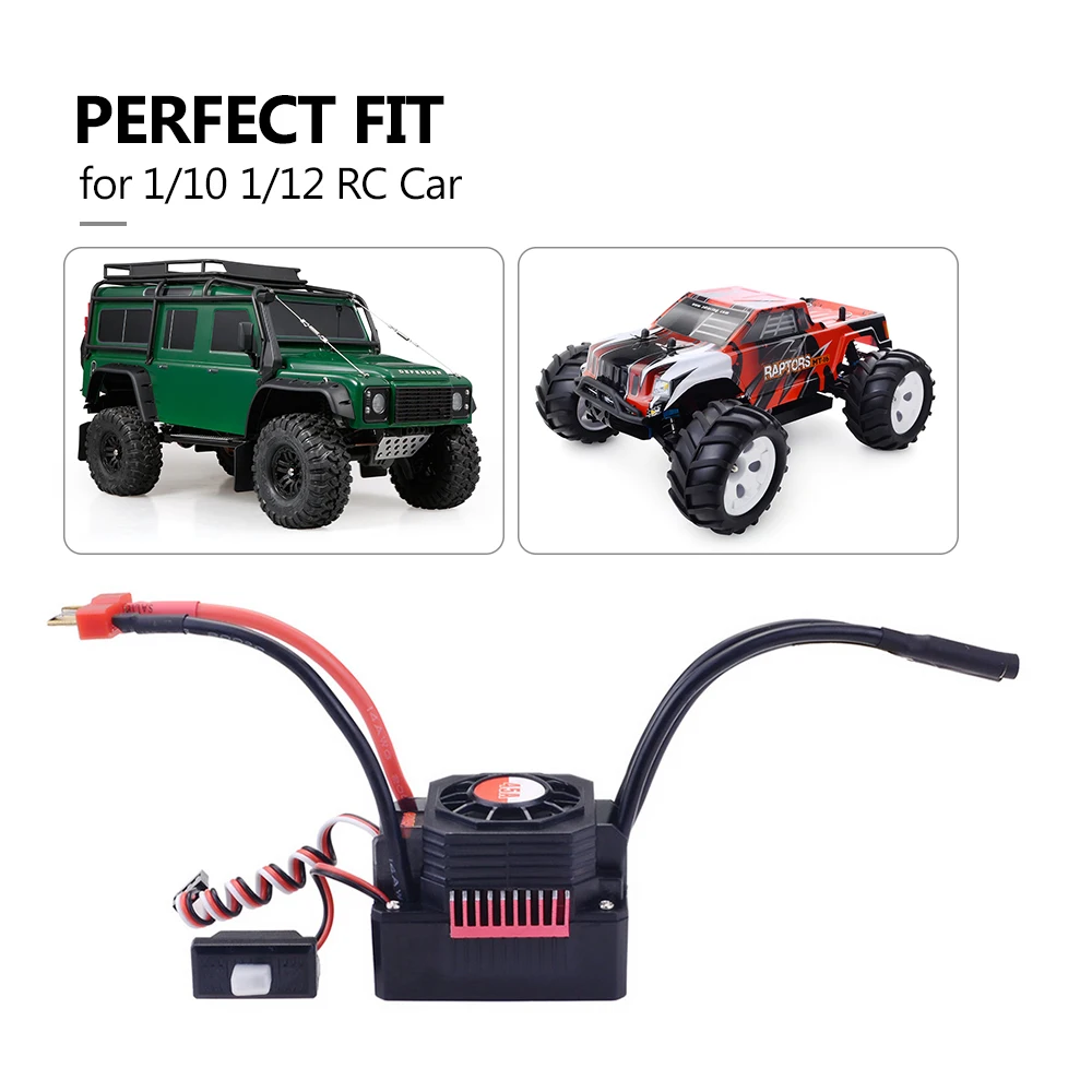 Водонепроницаемый Электрический регулятор скорости SURPASS HOBBY 45A RC Brushless ESC для