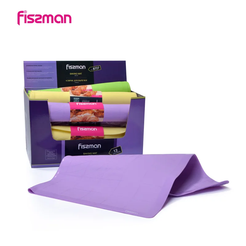 Силиконовый коврик для выпечки Fissman печь теплоизоляционная подкладка печенье