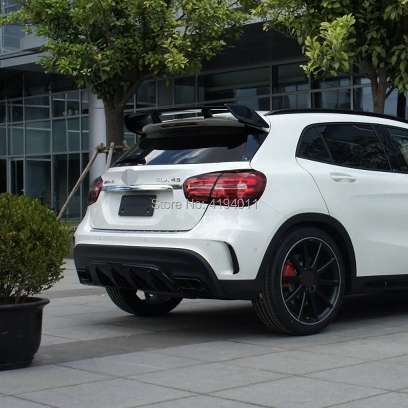 Для Mercedes-Benz GLA Class X156 GLA45 AMG GLA200 GLA220 GLA250 GLA260 2013-2018 ABS краска черный красный цвет