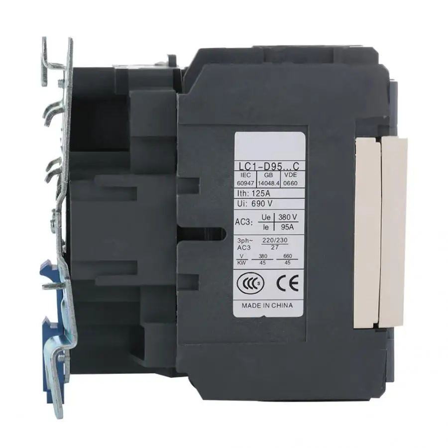 Контактор LC1D95 Новый электрический 220 Гц 3 полюсный катушечный контактор