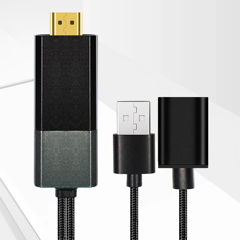 Hdmi кабель для Ios phone 8X7 6S Plus pad Tv Android к адаптеру Full Hd 1080P Usb конвертер Кабель Hdmi|Кабели