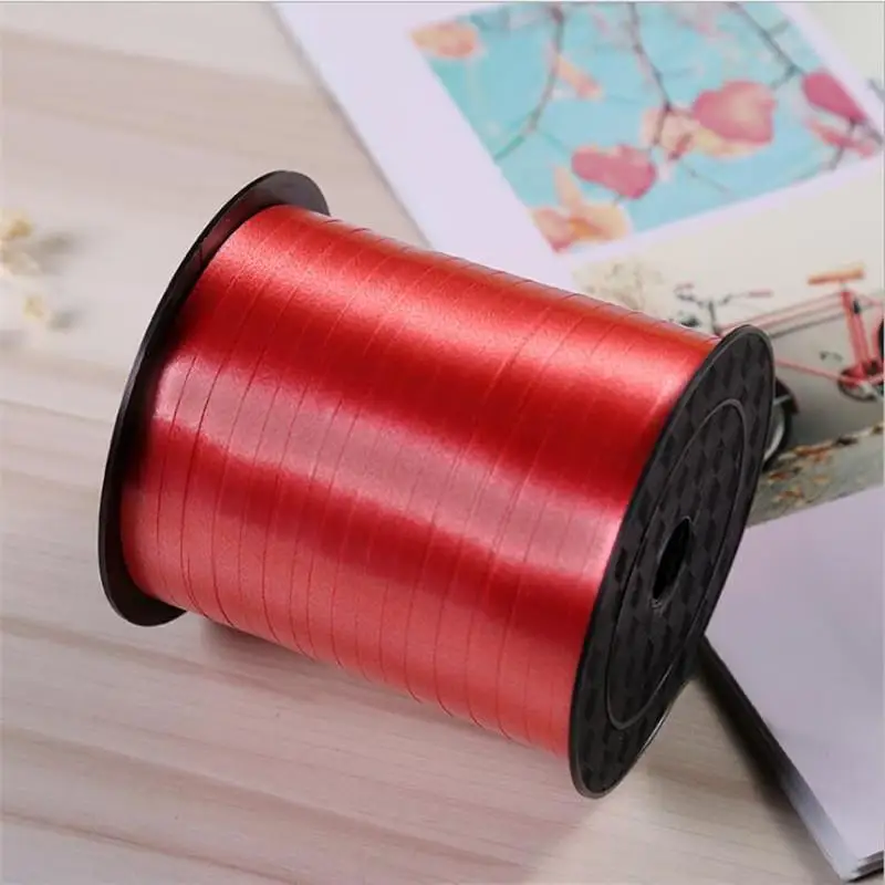250 ярд шарик из тесьмы клейкие ленты день рождения DIY воздушный шар Галстук для