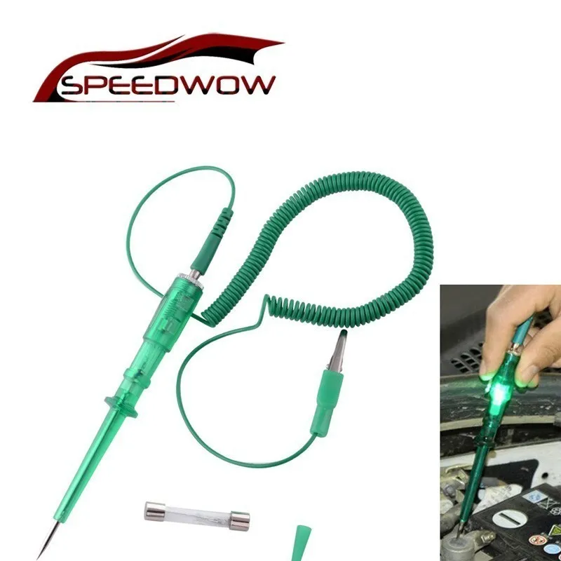 SPEEDWOW автомобиля электрической цепи Напряжение Тесты er с источником питания от