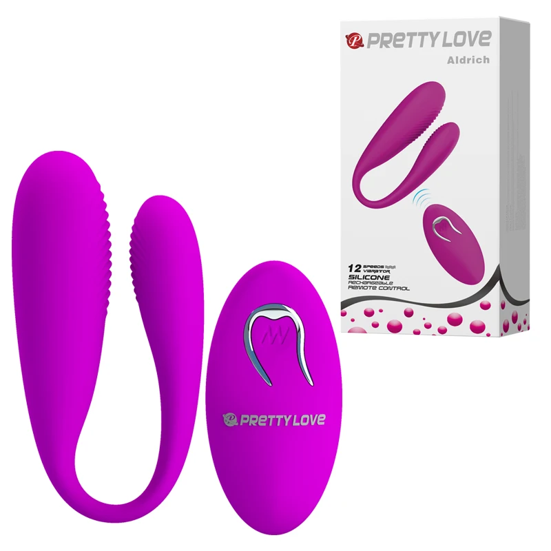 Беспроводной Вибратор Pretty Love Aldrich 12 Скоростей вибратор для клитора и точки G Vibe 4