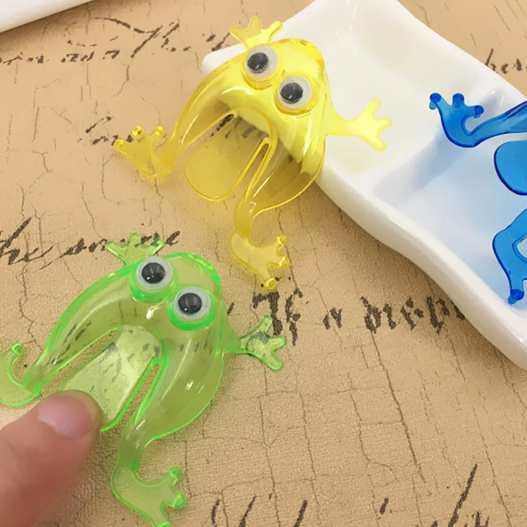 50 шт прыгающая лягушка креативная Интерактивная развивающая пластиковая