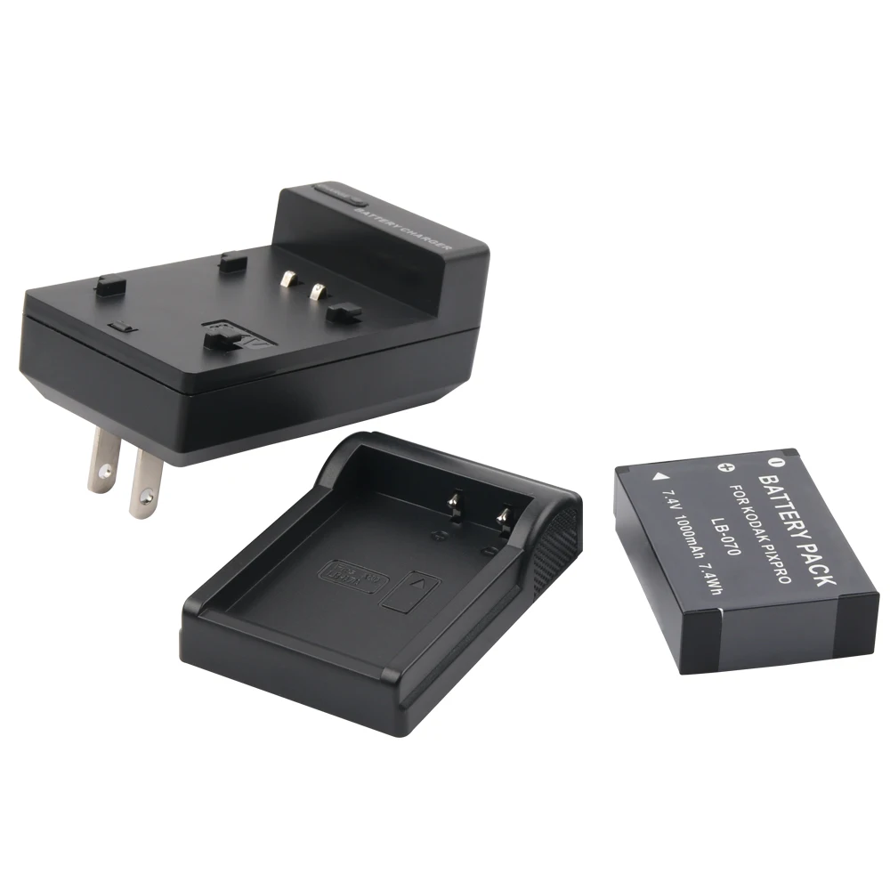 2 шт. LB-070 LB070 Батарея + USB Зарядное устройство для Kodak PIXPRO S-1 S1 AZ651 AZ901 Камера |