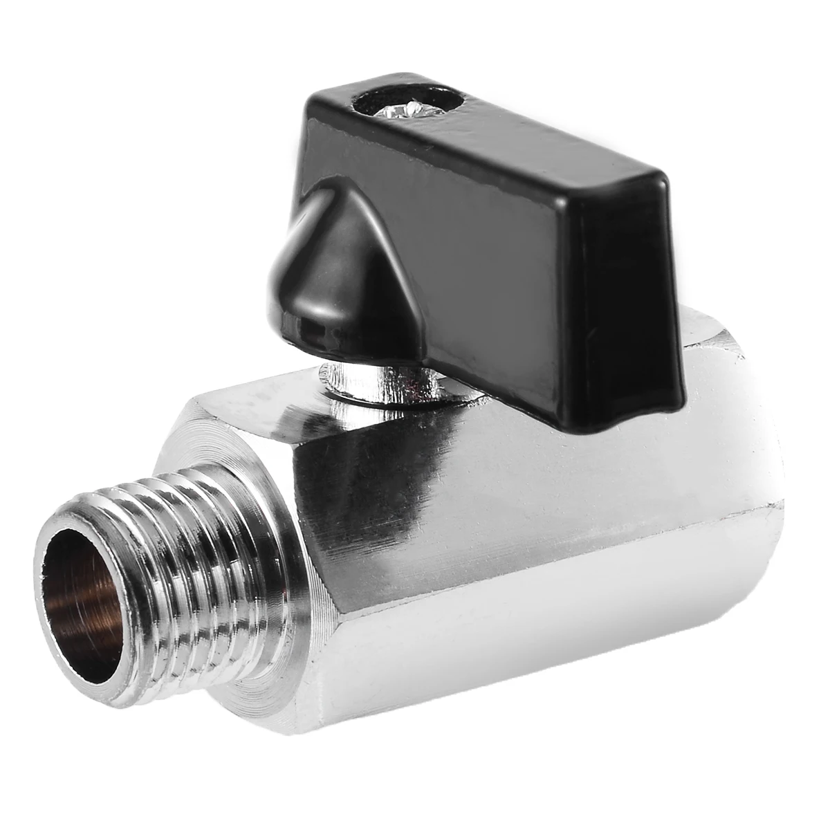 

Mayitr 1/4 "Bsp латунный шаровой клапан с резьбой, шланг воздушного компрессора, высококачественные мини-шаровые клапаны, часть инструмента