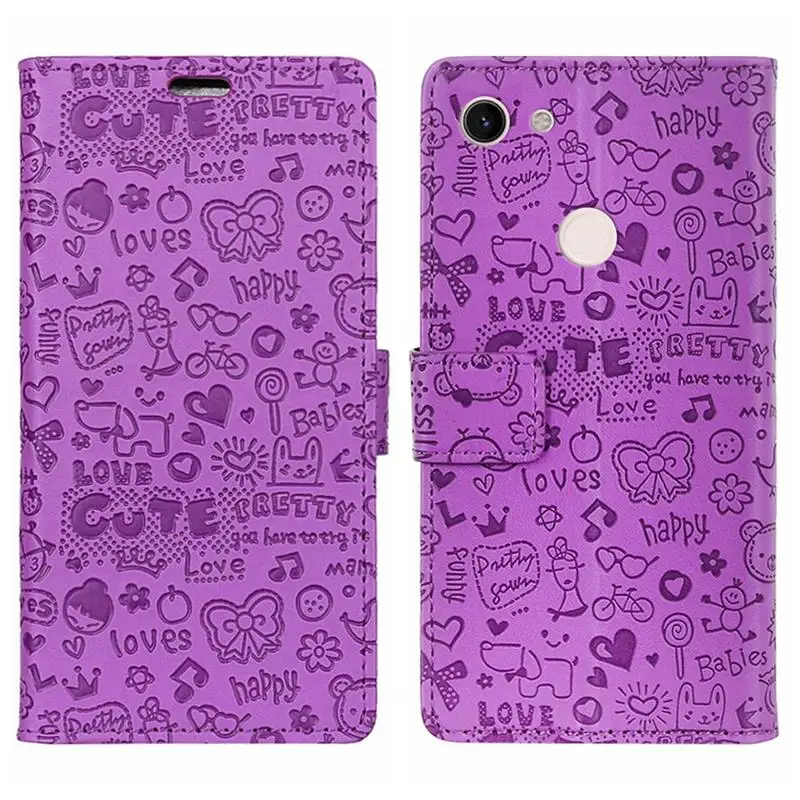 Милый чехол с рисунком ведьмы премиум класса из искусственной кожи защитой от