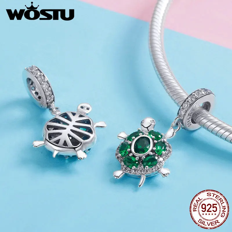 WOSTU популярный модный браслет и ожерелье из 100% стерлингового серебра 925 пробы с