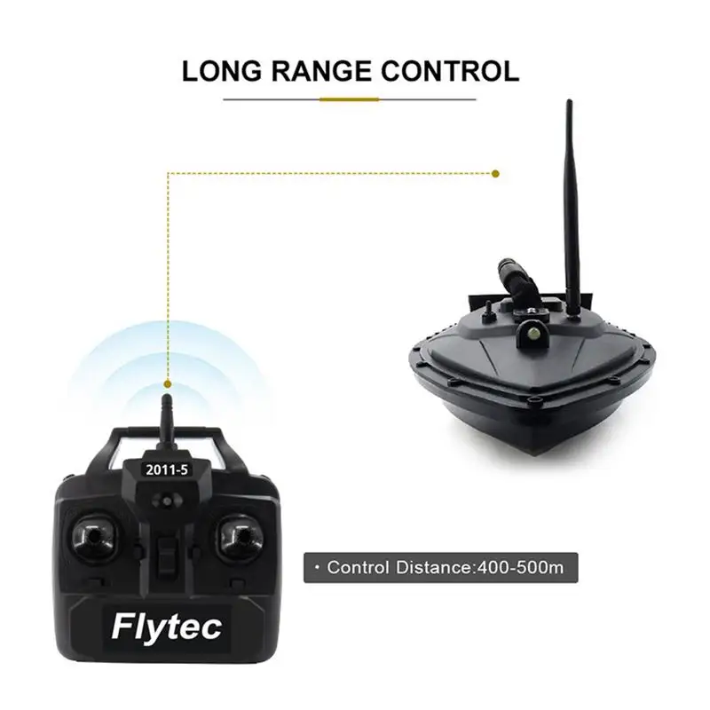 Flytec 2011-5 рыболовный инструмент Смарт RC приманка лодка игрушки двойной мотор