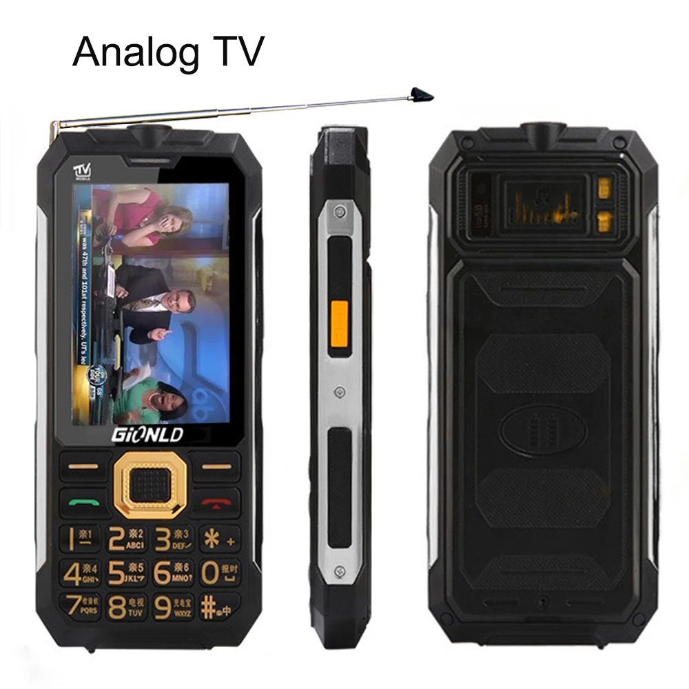 MAFAM аналоговый ТВ 3 0 ''большой дисплей внешний аккумулятор скорость циферблат
