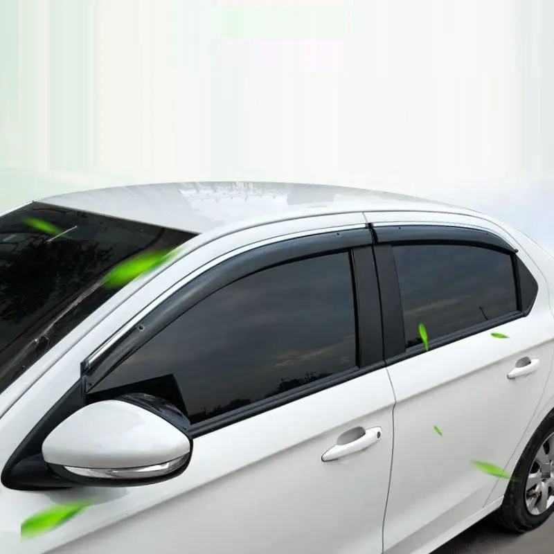Automovil декоративные детали для стайлинга автомобиля против дождя окна козырек