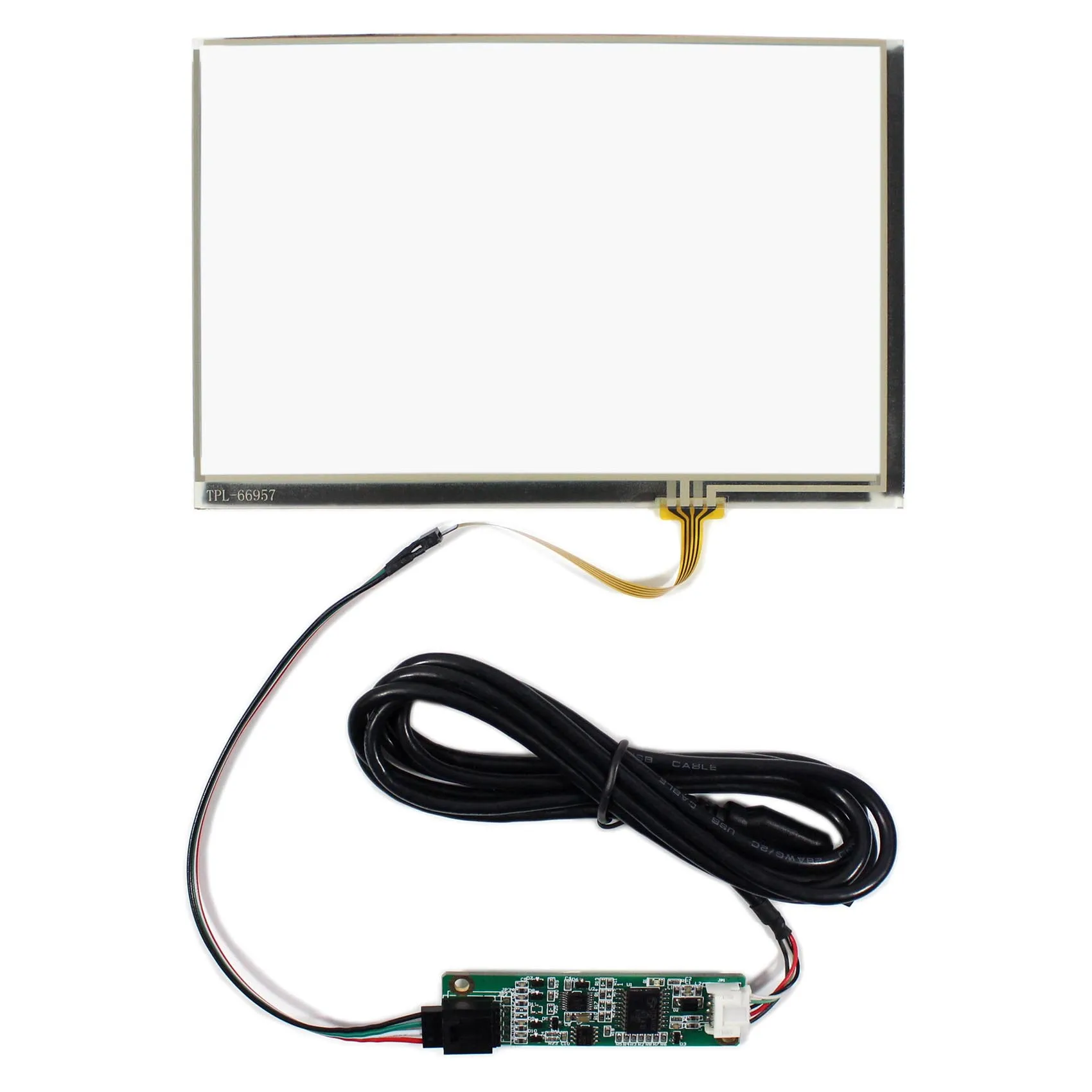 

Touch Controller Card USB TYPE 4-wire Resistive 7inch 161mmx106mm LCD Touch Screen
