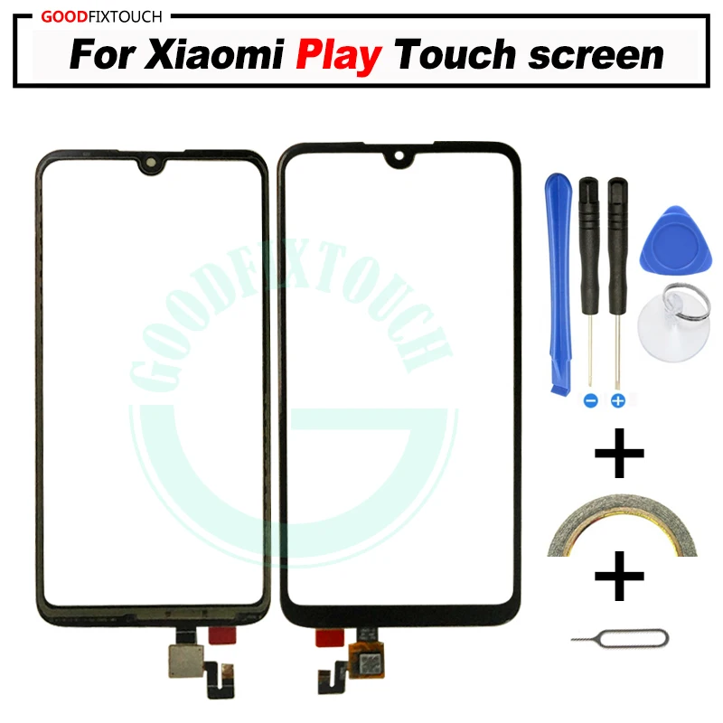 Сенсорный экран 5 84 дюйма для Xiaomi Play сменный дигитайзер mi play сенсорный M1901F9E|Экраны