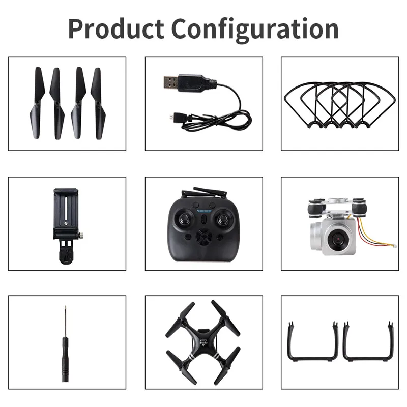 JD22 360 рулон HD 1080P wifi FPV селфи Дрон Профессиональный складной мини Широкий Ангел