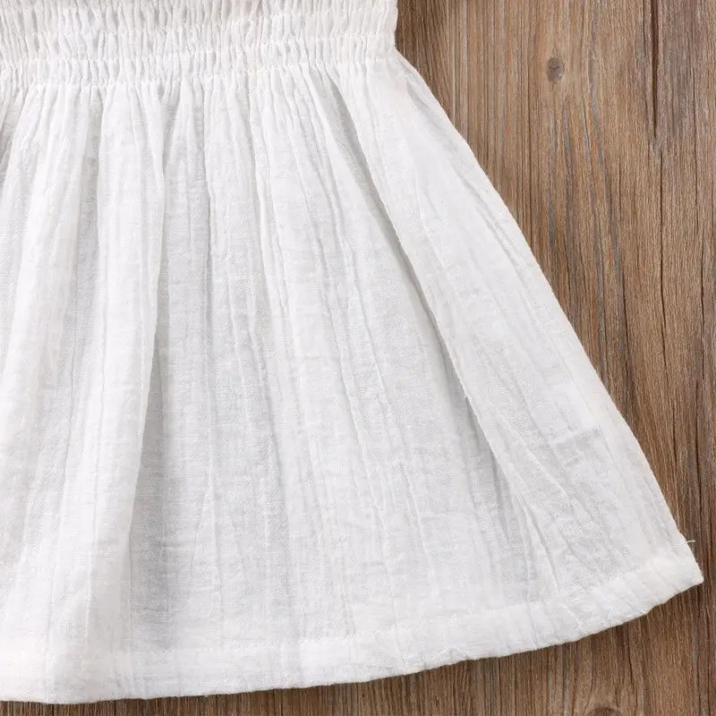 Pudcoco Girl Dress Toddler Kids Baby Girls Summer Princess Party Wedding Tutu Dresses 6M-4T | Детская одежда и обувь