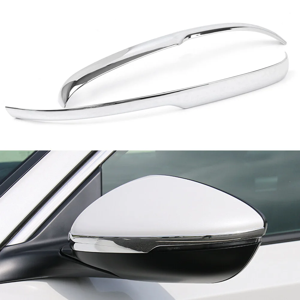 2 шт. хромированные крылья и боковые зеркала заднего вида из АБС-пластика для