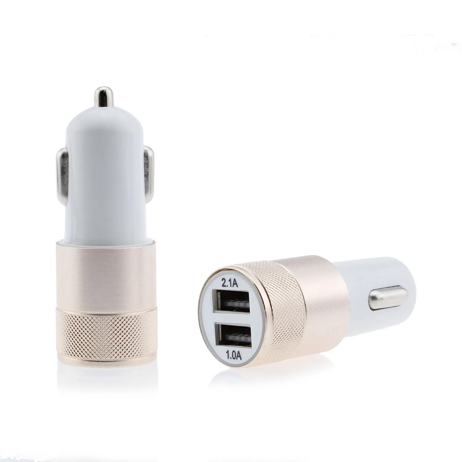 Универсальное интеллектуальное зарядное устройство с 2 USB портами автомобильное