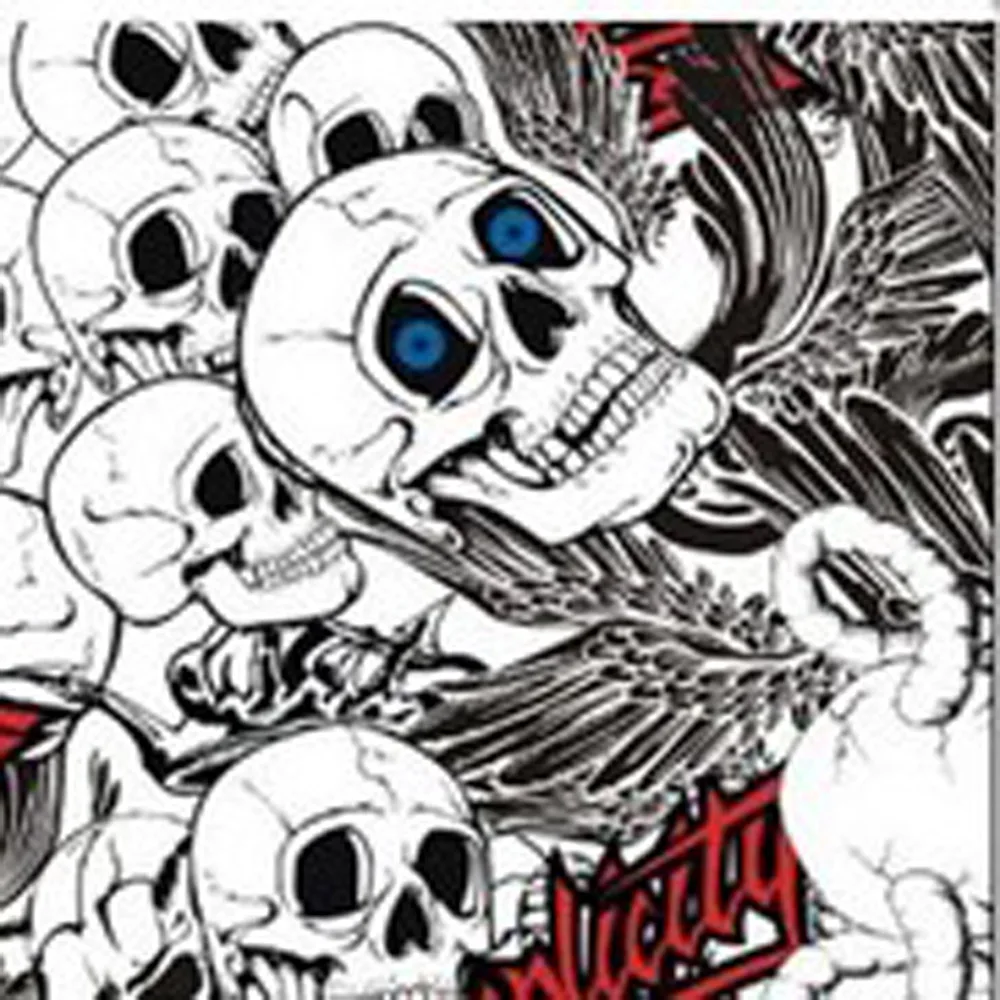 Black&ampWhite skull Cartoon Graffiti Car Sticker Bomb Wrap Decal Vinyl | Автомобили и мотоциклы