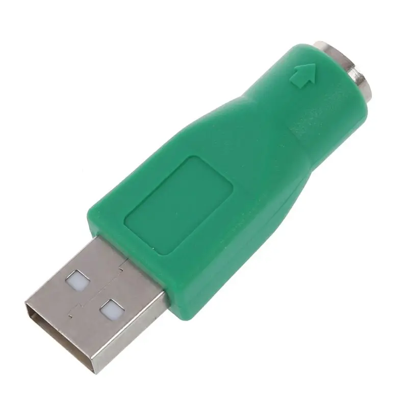 2 шт. адаптер PS/2 Мама USB папа|Компьютерные кабели и разъемы| |