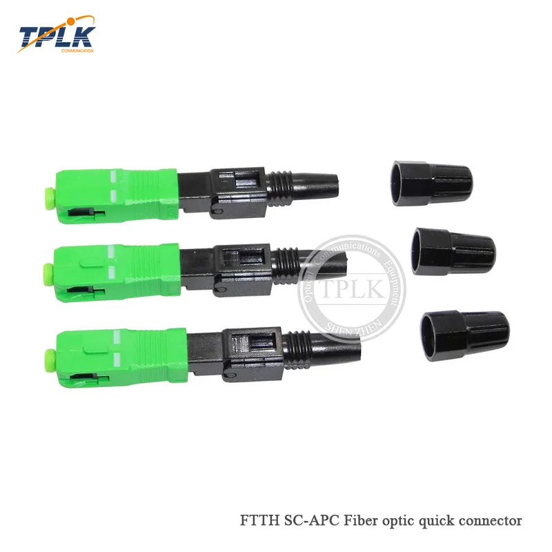 200 pçs/lote SC APC conector rаpido fibra óptica FTTH venda quente|Оптоволоконное оборудование| |
