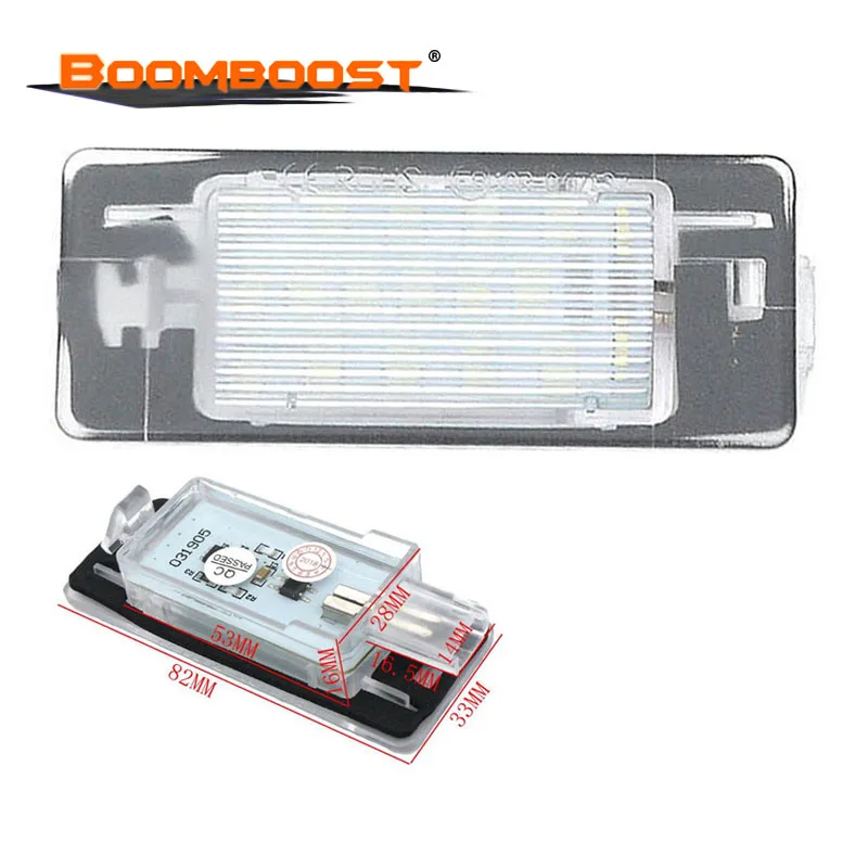 

2 шт., Автомобильные светодиодные лампы для номерного знака, 3528SMD