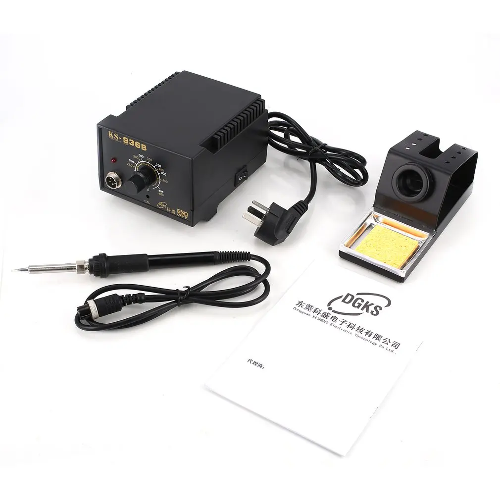 50W Electric Iron Soldering Station Solder SMD Welder Welding Tool Adjustable Temperature Rework Phone Tablet Repairing | Инструменты
