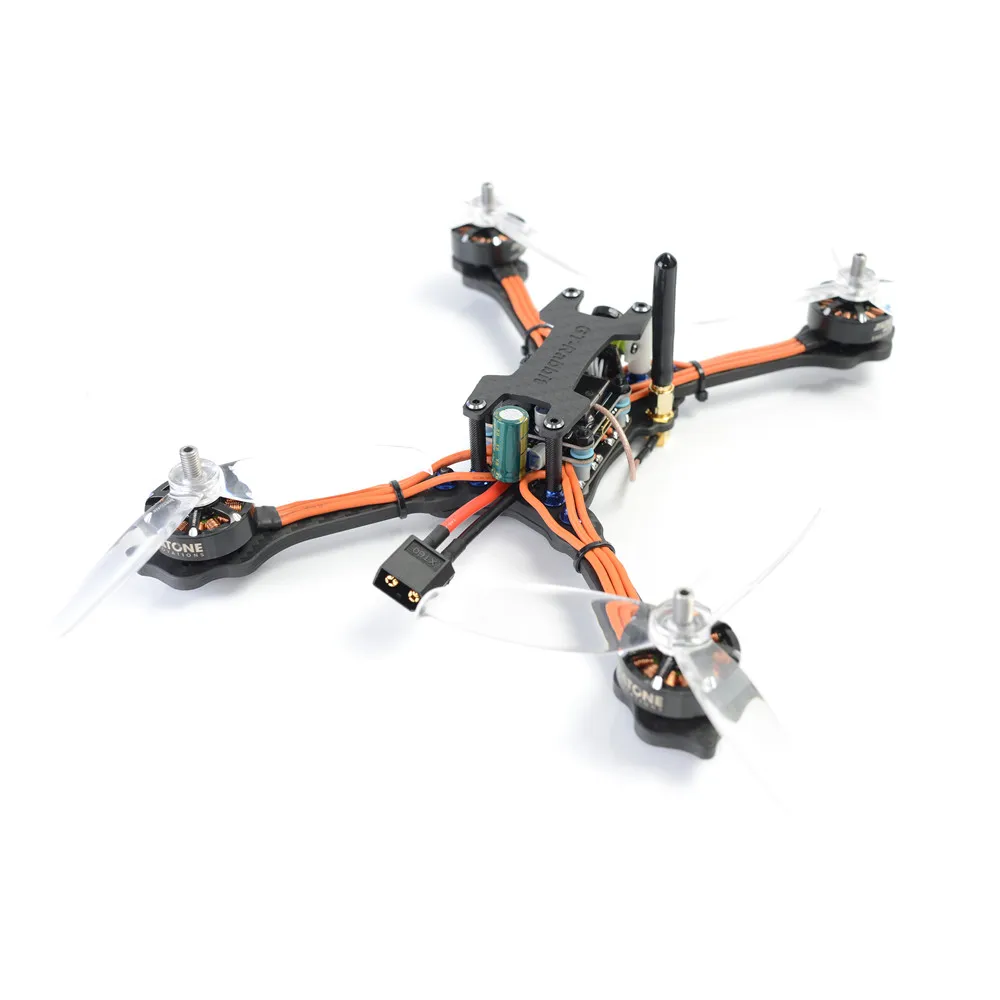 In Stock Diatone 2018 GT R530 Stretch X Integrated Arm Version 232mm F4 RC Drone OSD FPV Racer PNP F40 DShot600 4in1 ESC | Игрушки и