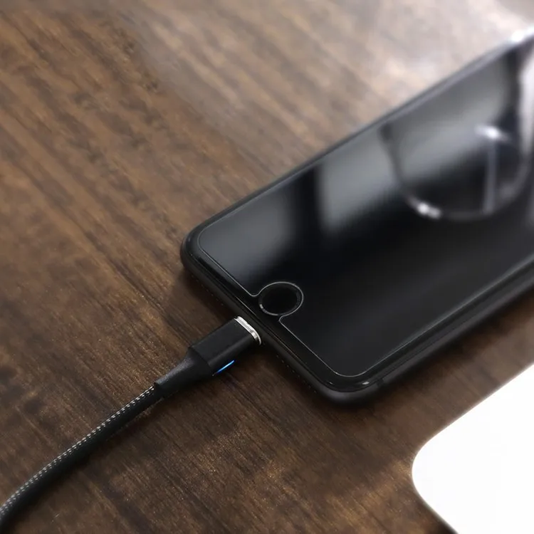 Магнитный кабель mi cro USB для зарядки телефона 3A быстрой шнур передачи данных на