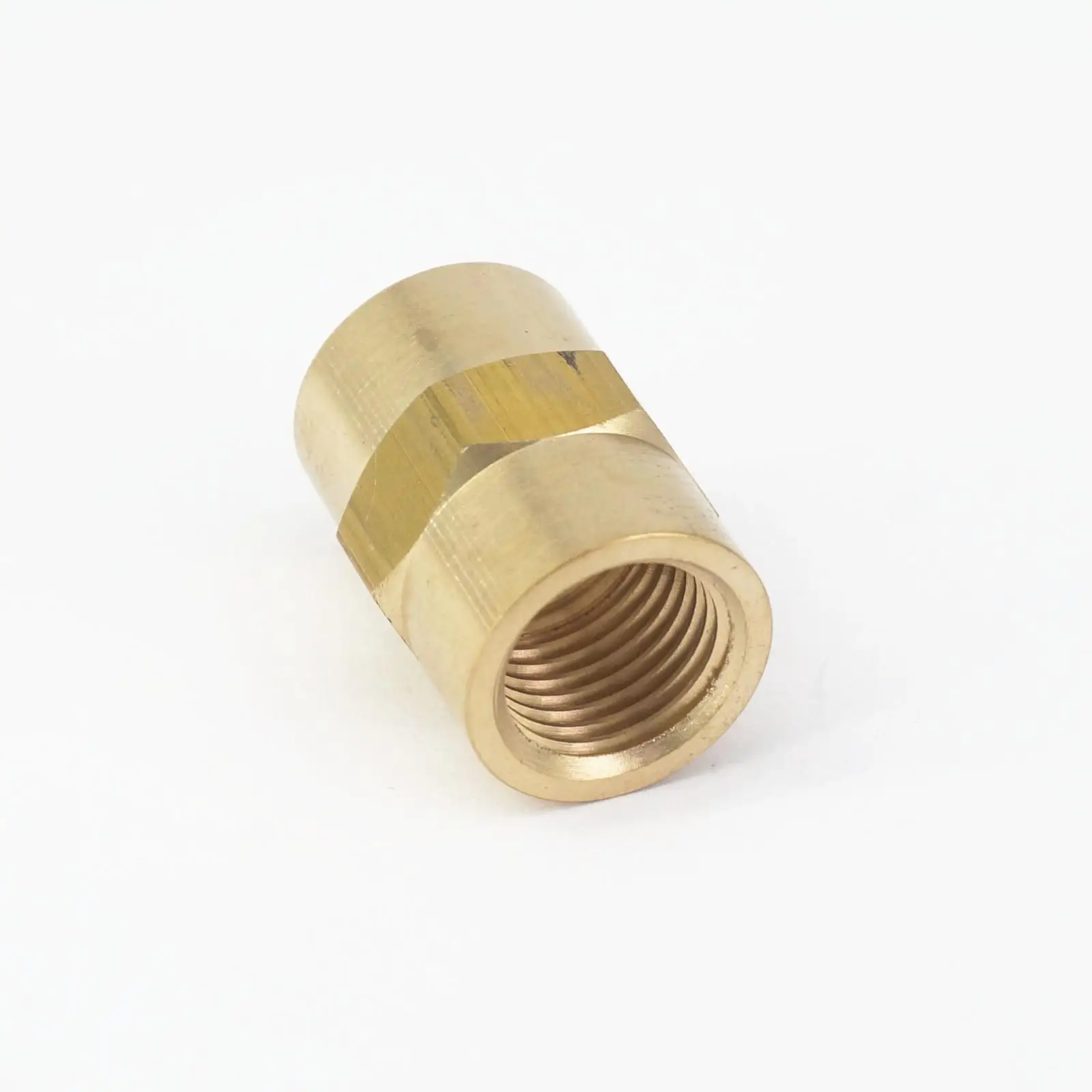 

Brass Pipe Hex Nipple Reducer Fitting Connector Quick Adapter 11/4" NPT Female Thread Water oil and gas Connector