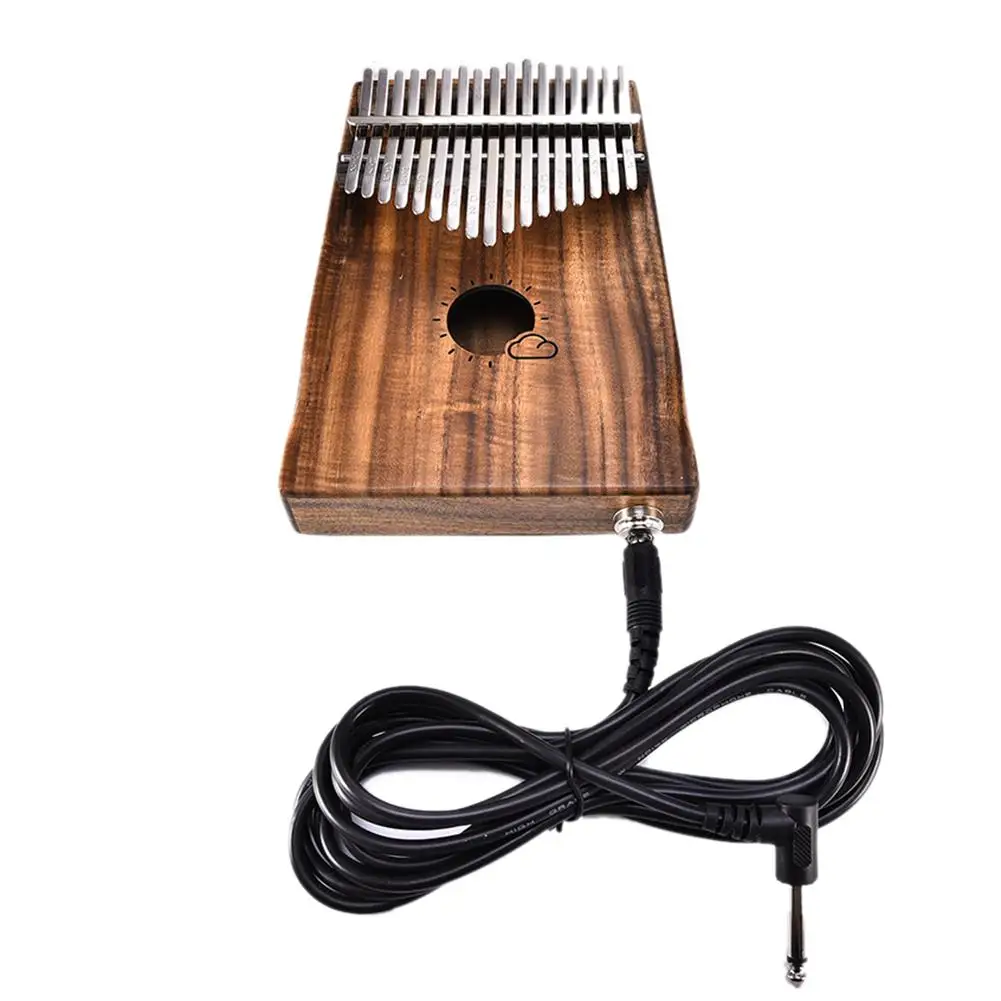 Muspor 17 клавиш EQ Kalimba большой палец фортепиано звеньевая Колонка Электрический