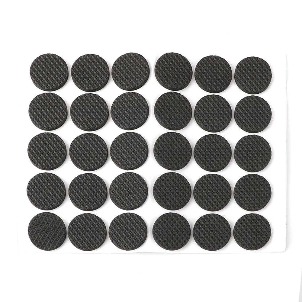 Нескользящая самоклеящаяся мебель HILIFE 30 шт. коврик для ног Круглый квадратный