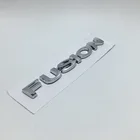 Автомобильные наклейки и Переводные картинки, Стайлинг автомобиля для Ford Fusion Chrome FUSION, задняя табличка для багажника, фото