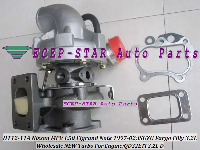 Бесплатная доставка HT12 11A 14411 1W400 Турбокомпрессор Для NISSAN MPV E50 Elgrand Homy Note для ISUZU Fargo