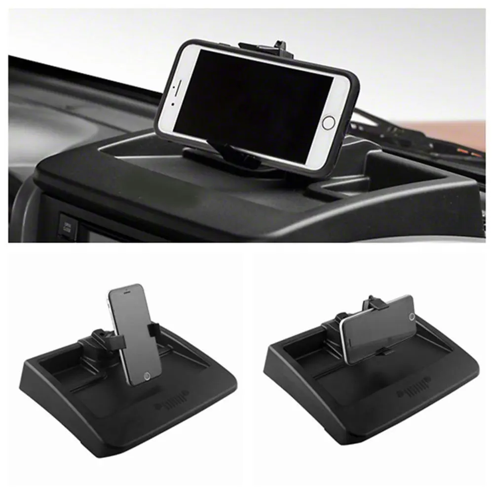 Plastic Black Car Auto Dash Multi Mount Phone Holder Bracket Kit for Wrangler 2007-2010 Universal Vehicle | Автомобили и