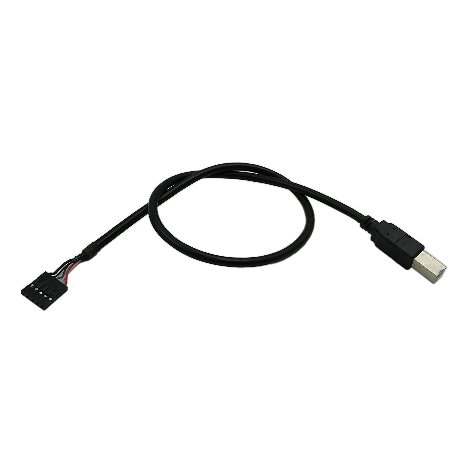 USB 2 0 Тип B папа Dupont 5 Pin Женский Заголовок материнская плата кабель (50 см)|Кабели