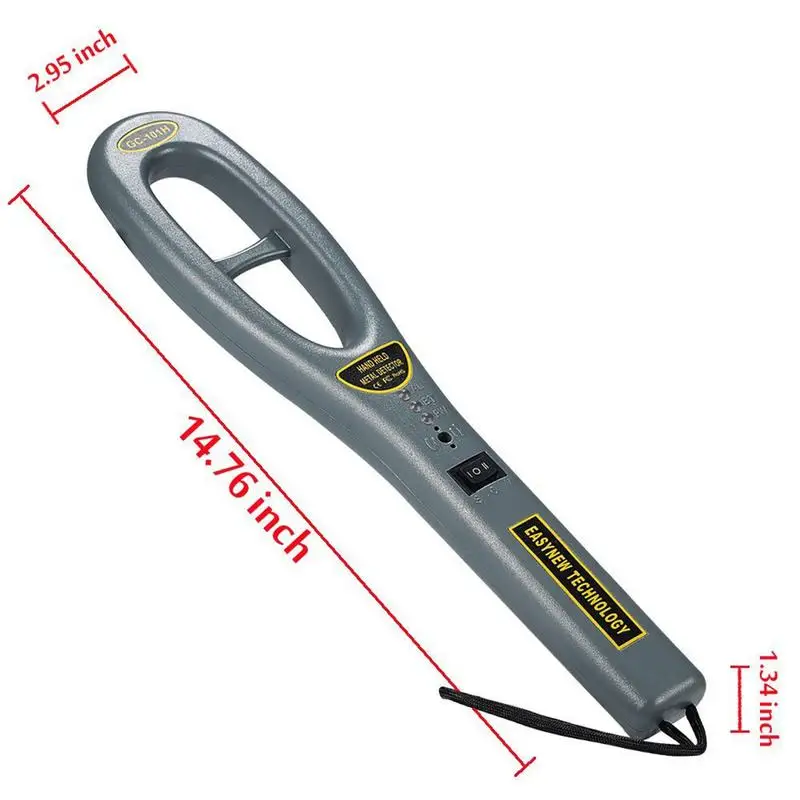 Portable Hand Held Metal Security Detector Super Scanner Meter Lightweight Handheld Finder Tool Hunter | Инструменты
