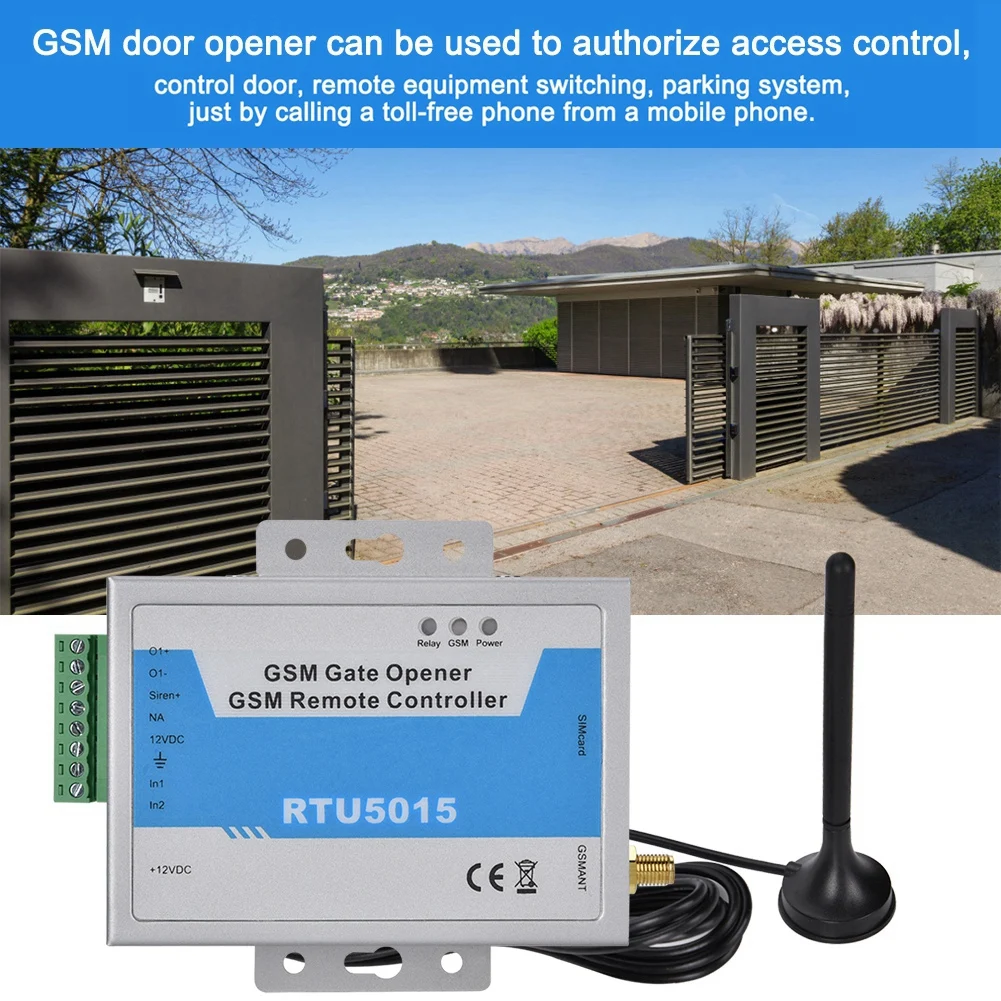RTU5015 GSM ворота открывалка двери Оператор Реле Переключатель с SMS дистанционное